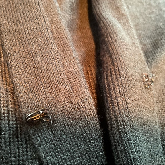 Nanette Lepore Cardigan Sweater Black Lightweight Longsleeve Size XS - Picture 5 of 8